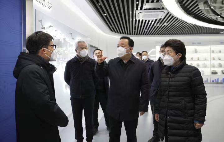2023年1月3日，浙江省省长王浩来公司考察调研.jpg